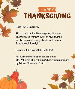 Thanksgiving Dinner